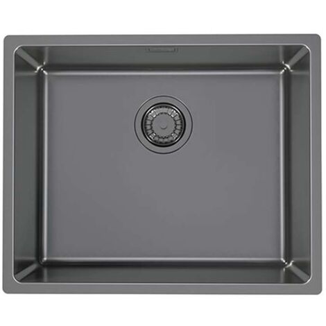 Alveus Kombino Monarch - Fregadero, 54x44 cm, antracita 1122673