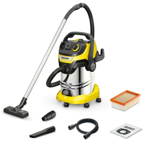 Kärcher - Aspirador multiusos 1300 W, volumen 30 l 1.628-380.0
