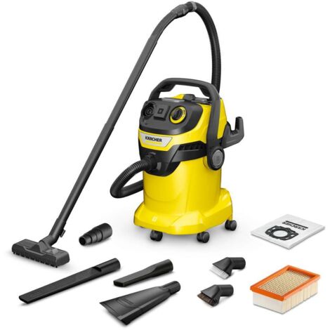 Kärcher - Aspirador multiusos 1100 W, volumen 25 l 1.628-314.0 (1/5)