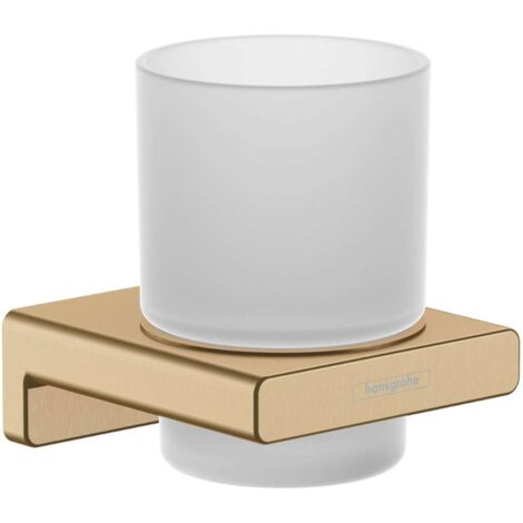 AddStoris portavasos y cepillos de dientes con vaso, bronce cepillado (41749140)