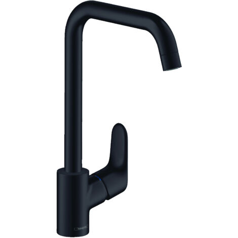 Hansgrohe Focus M41 - Grifo de fregadero, negro mate 31820670