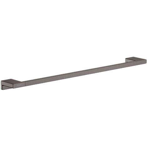 Hansgrohe AddStoris - Toallero, longitud 65 cm, cromo negro cepillado 41747340