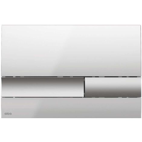 Alca - Control de descarga, cromo mate M1732 (1/2)