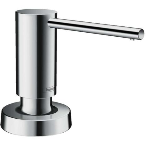Hansgrohe Accesorios - Dispensador de jabón líquido, cromo 40448000 (1/4)