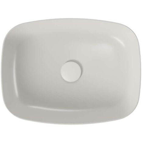 kielle Idolio - Lavabo sobre encimera, 5x4 cm, Gris 30624512 (1/4)
