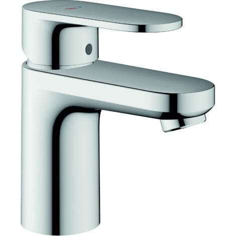 Hansgrohe Vernis Blend - Grifo de lavabo con desagüe, CoolStart, EcoSmart, cromo 71584000 (1/5)
