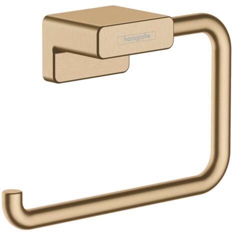 Hansgrohe AddStoris - Portarrollos, bronce cepillado 41771140