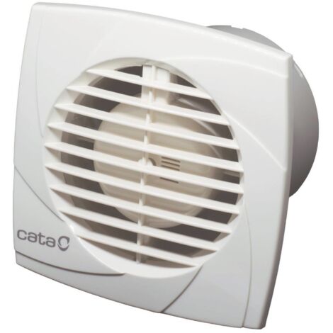 Sapho Cata B-Plus - Ventilador de baño con temporizador B-12 PLUS T, 20 W, conducto 120 mm, blanco 00982100 (1/3)