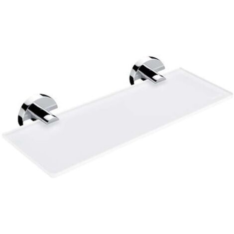 Nimco Unix - Balda, longitud 30 cm, cristal esmerilado/cromo UN 13091B-30-26 (1/2)