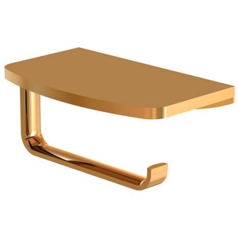 Steinberg 450 - Portarrollos con estante, oro rosado 450 2820 RG (1/4)
