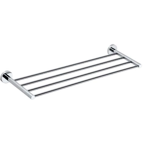 Sapho X-Round - Estante para toallas, longitud 65 cm, cromo XR412 (1/2)