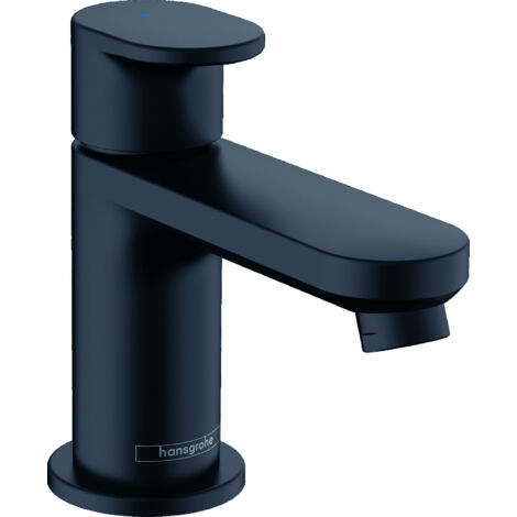Hansgrohe Vernis Blend - Grifo de agua fría para lavabo, negro mate 71583670