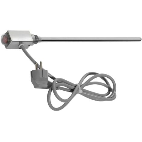Sapho Caruso - Varilla calefactora 300 W, acero inoxidable cepillado NR921 (1/5)