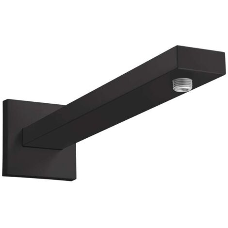 Hansgrohe - Brazo de ducha 39 cm, negro mate 27694670 (1/2)