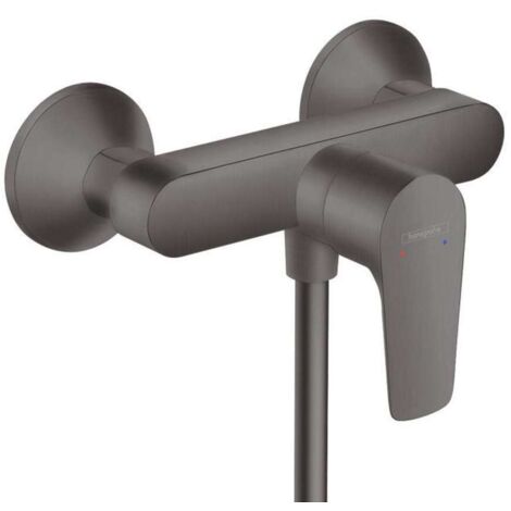 Hansgrohe Talis E - Grifo de ducha, cromo negro cepillado 71760340