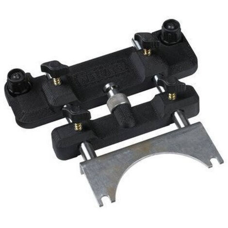 DeWALT Accesorios - Adaptador para fresadoras superiores y guía de carril DWS5031
