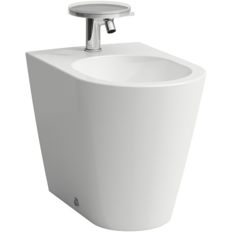 Laufen Kartell - Bidé de pie, entrada trasera, blanco H8323310003021 (1/5)