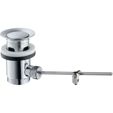 Hansgrohe Juegos de desagüe - Conjunto de desagüe con tirador para grifería de lavabo y bidé, cromo 94139000