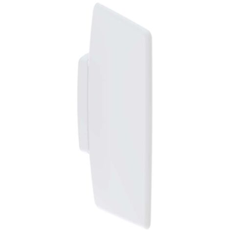 Geberit Accesorios - Mampara de separación para urinarios, plástico, Basic, blanco 115.201.11.1