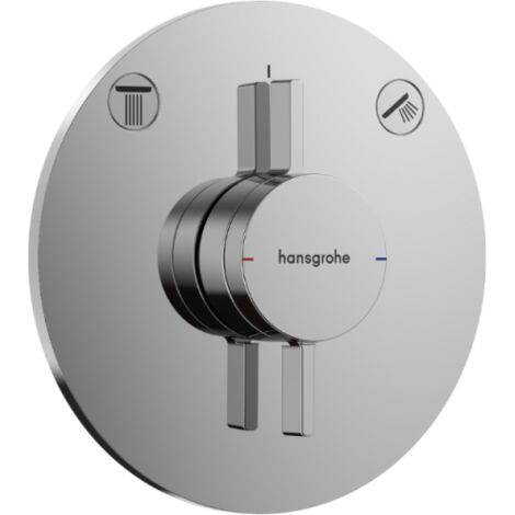 Hansgrohe DuoTurn S - Grifo empotrado para 2 dispositivos, cromo 75418000