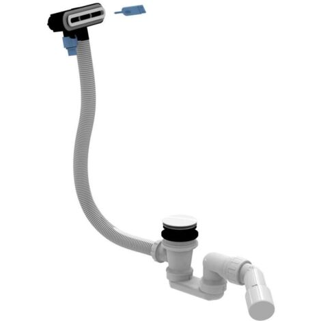 Villeroy & Boch Accesorios - Juego de desagüe y rebosadero para bañera,Push-Open,blanco alpino U90959001