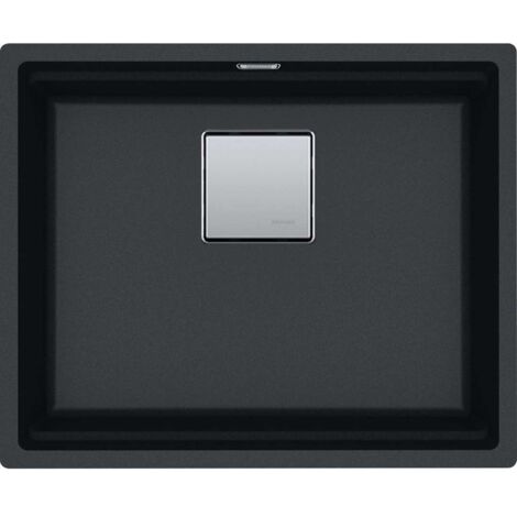 Franke Fregadero bajo cubierta Kubus 2 KNG 110-52 Fragranit+ Onyx (125.0512.504)
