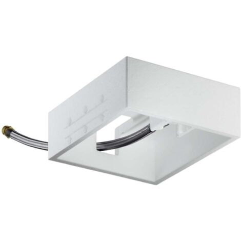Hansgrohe Cuerpos de montaje - Cuerpo básico para rociador de ducha Raindance 260/260 mm, 1jet 26471180 (1/2)