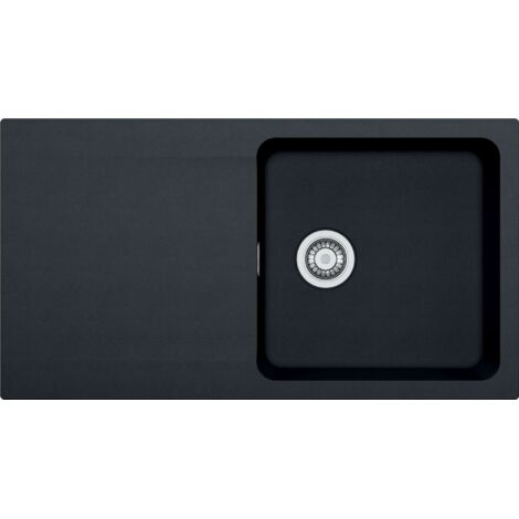 Franke Orion - Fregadero de tectonite OID 611, 94x51 cm, negro 114.0288.543 (1/3)