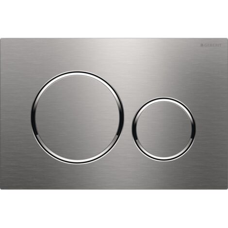 Geberit Sigma20 - Pulsador para WC Sigma20, acero inoxidable 115.882.SN.1