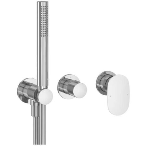 Ravak Spring - Grifo empotrado con cuerpo, para 2 dispositivos, con accesorios, cromo X070534 (1/3)