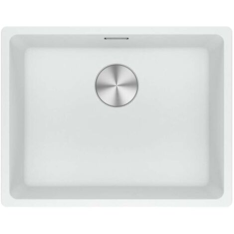Franke Maris - Fregadero de fragranite MRG 110-52, 55x43 cm, blanco hielo 125.0698.007