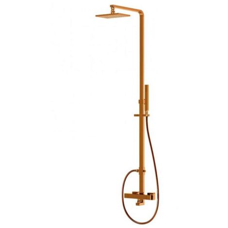 Steinberg 160 - Conjunto de ducha con termostato, 15x22 cm, oro rosa 160 2721 RG (1/4)