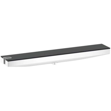 Hansgrohe Rainfinity - Soporte de ducha Porter 500 con estantería L, blanco mate 26843700 (1/3)