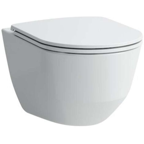 LAUFEN Pro WC set, WC suspendido incl. asiento de WC con tapa,