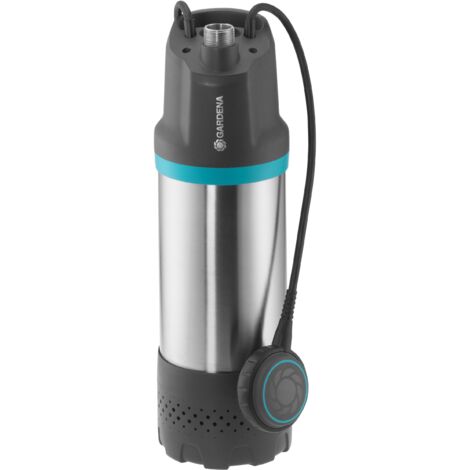 GARDENA Bomba sumergible para pozo profundo de 35 m (3,5 bar), 5900l/h, 900W, Inox (1768-20)