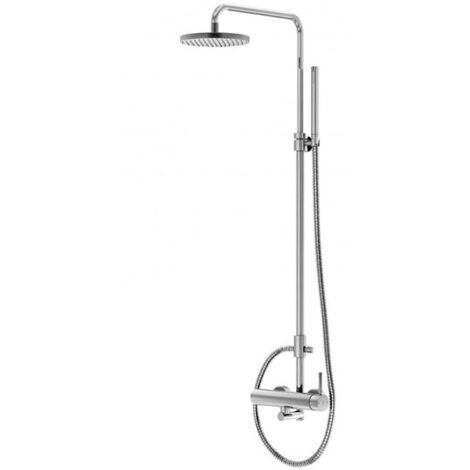 Steinberg 100 - Conjunto de ducha con grifo, diámetro 20 cm, cromo 100 2760 (1/5)