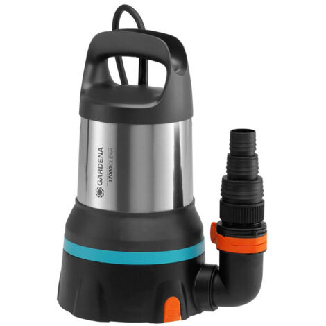 GARDENA Bomba Sumergible de agua clara bombea el agua 9 m (0,9 bar) 17000 l/h, 750W Aquasensor (9036-20) (1/5)