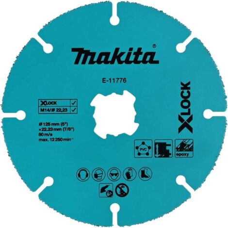 Makita Accesorios - Disco de corte de diamante 125x22,23 mm E-11776