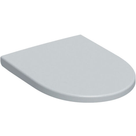 Asiento de inodoro Geberit iCon con mecanismo de cierre suave,
