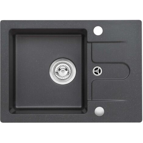 Alveus Cortina - Fregadero de granito 58x42 cm, carbon 1133438 (1/2)