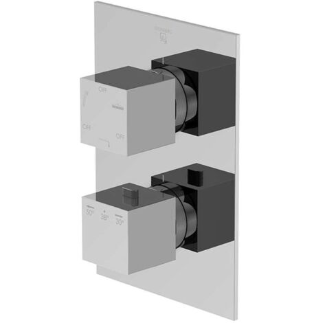 Steinberg 160 - Grifo empotrado termostático para 3 dispositivos, cromo 160 4123 3 (1/3)