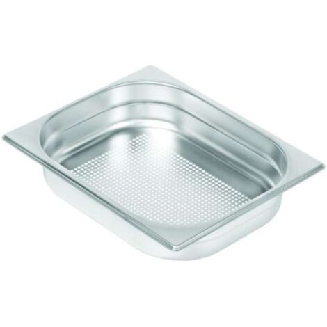 Alveus Accesorios - Cubeta de fregadero, 325x265x100 mm, perforada, acero inoxidable 1134233 (1/3)