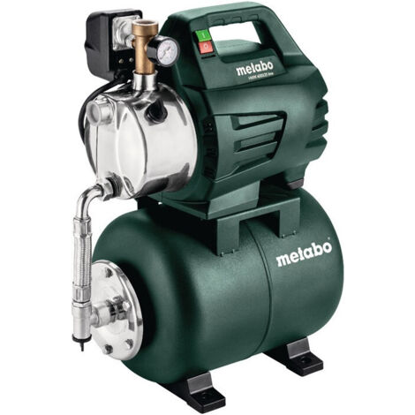 Surresses HWW 4000/25 Acero inoxidable 4,000 L/H 45 M 8 M 1,100 W Acero 24 L Metabo