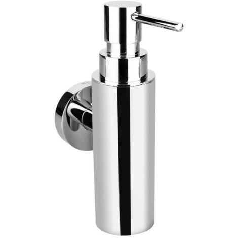 Sapho X-Round - Dispensador de jabón líquido, cromo XR104 (1/2)