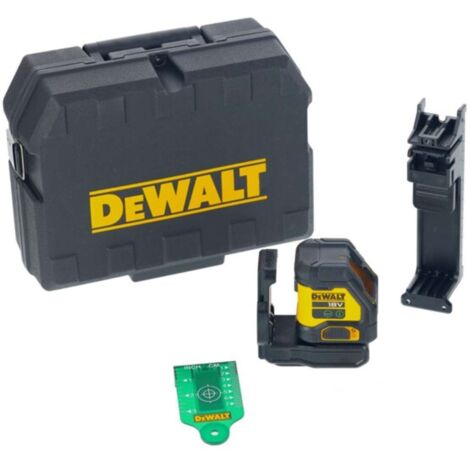 DeWALT Herramientas - Láser cruzado 18V a batería, alcance de 100 m, sin batería ni cargador DCLE34021N
