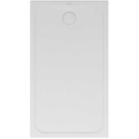 Villeroy & Boch Lifetime Plus - Plato de ducha, 80x120 cm, Anti-slip, blanco alpino 6223N301 (1/4)
