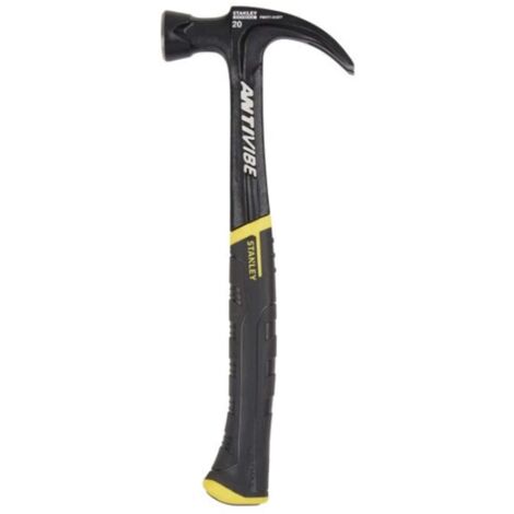 Stanley - Martillo de acero 567 g, mordazas curvadas FMHT1-51277