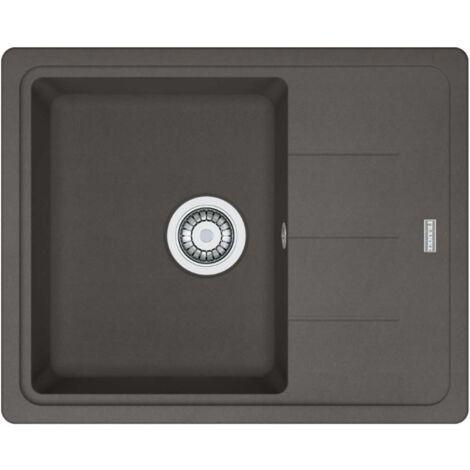 Franke Basis - Fregadero de fragranite BFG 611-62, 62x50 cm, gris pizarra 114.0713.944 (1/2)
