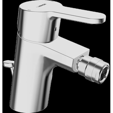 HANSA Grifo monomando para bidé HANSAPRIMO 4943 Vaciador de varilla Salida 107 mm DN15 Cromado, 49433203 (1/5)