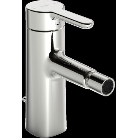 HANSA Mezclador monomando Batería de bidé HANSADESIGNO Style 5173 Juego de vaciado con varilla de tracción alcance 117 DN15 cromado, 51733283 (1/5)